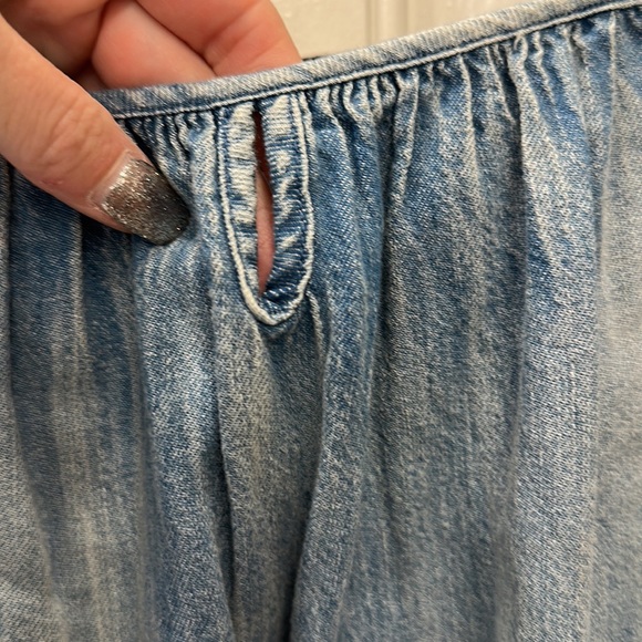 BlankNYC Next in Line Denim Shirt. - Picture 3 of 5